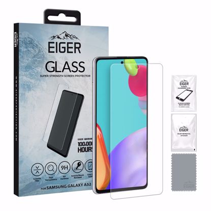 Picture of Eiger Eiger Mountain Glass CLEAR Screen Protector 2.5D for Samsung Galaxy A52 / A52s 5G / A53 5G